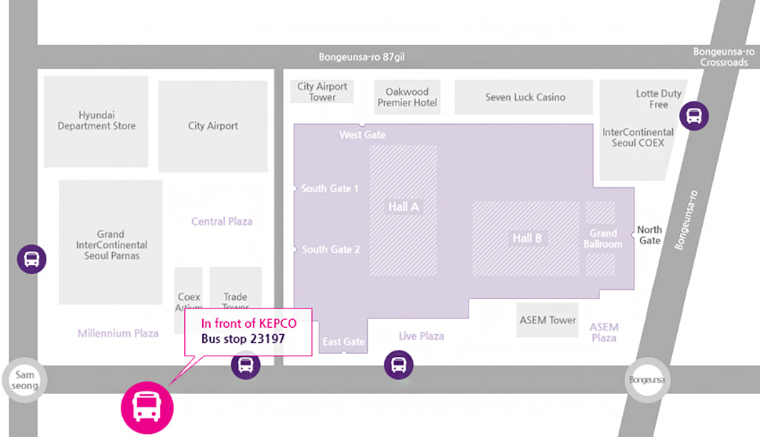 삼성역 7번 출구 앞
